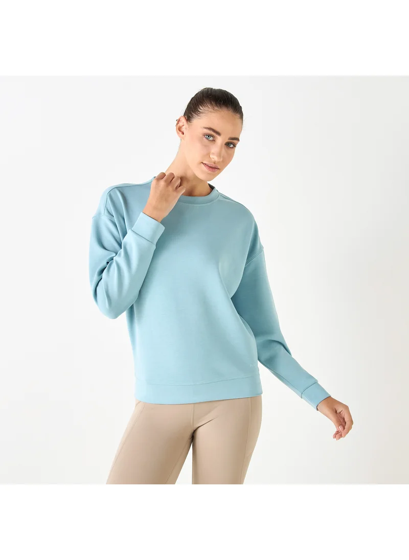 ADOT by Splash Crew Neck Sweatshirt with Long Sleeves