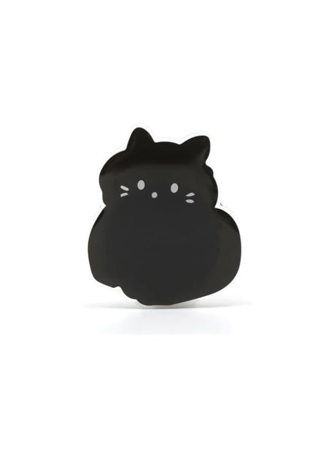 Green Tiger Cute Phone Grip, Adorable Acrylic Holder, Collapsible Stand, Holder Stand,Firm Grip and Comfortable Viewing, Mobile Phone Holder for Smartphone (Black Cat) - Image 4