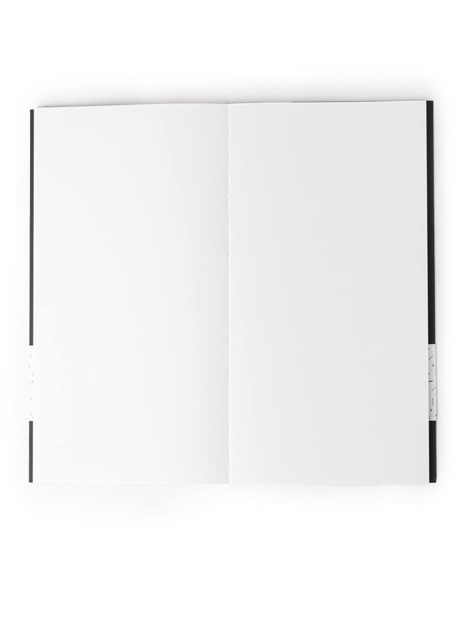 كوما دفتر رسم كوما للسفر | مقاس A4 | 128 صفحة | 130 غرام/م²، لون طبيعي، ورق خالٍ من الأحماض وقابل لإعادة التدوير | أسود - Image 3