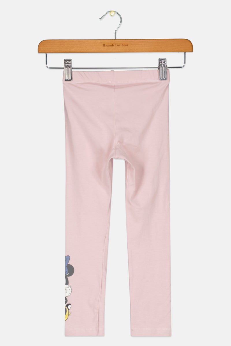 NAME IT ليجنز مطبوعة للبنات الصغيرات، وردي فاتح - Image 2