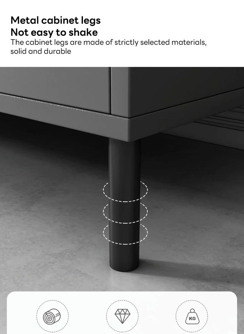 Sharpdo 140*30*46cm  TV Stand Table For TV Up To 55 Inch,  TV Stand with 2 Storage Drawer,  Modern TV Entertainment Center and TV Console Table for Home Living Room - Image 5