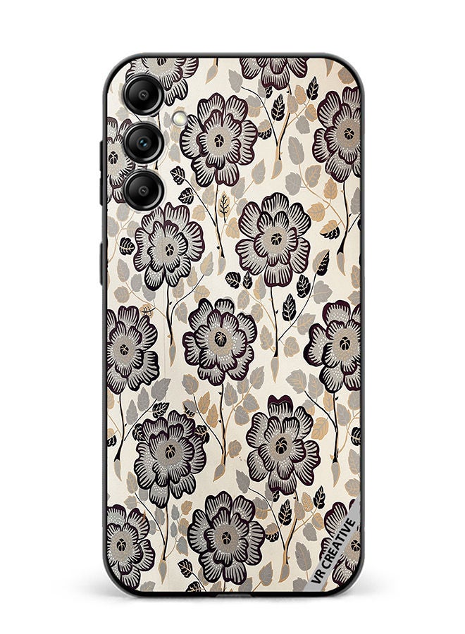 VR CREATIVE Protective Case Cover For Samsung Galaxy A34 Floral1 Design Multicolour - Image 1