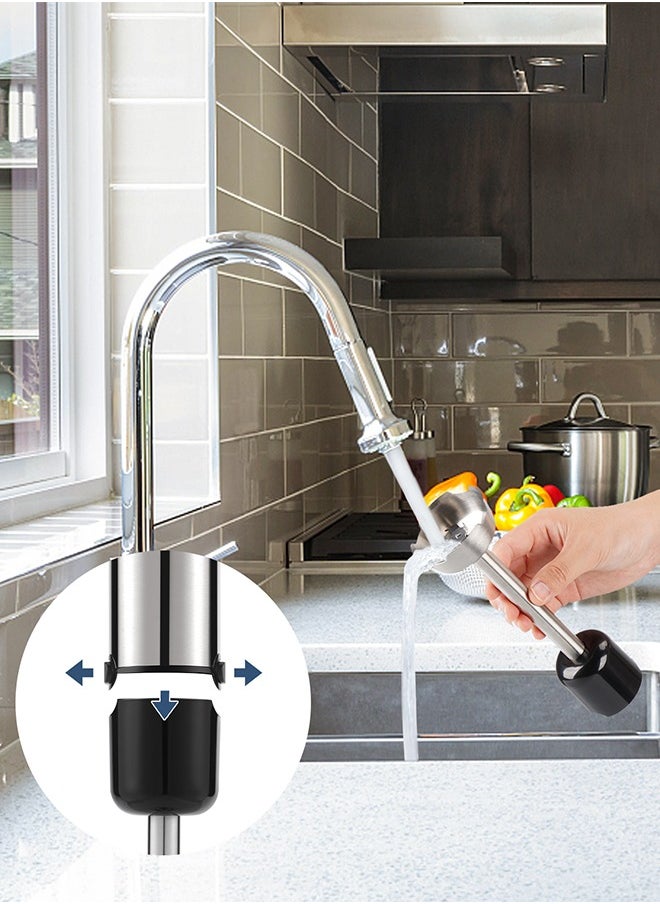 Hand Blender Immersion Blender Handheld 600W Motor Electric Whisk 304 Stainless Steel Whisk,Frother, Chopper Bowl, Measuring Beaker 12 Speed Stick Blender for Kitchen, Baby Food-EU Plug