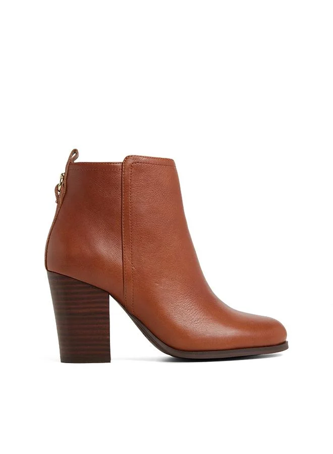 Noemia Ladies Brown Ankle Boots