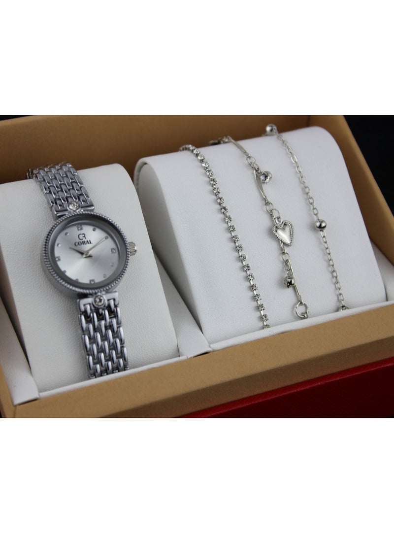Reclaim with Argireline Women's evening watch set 