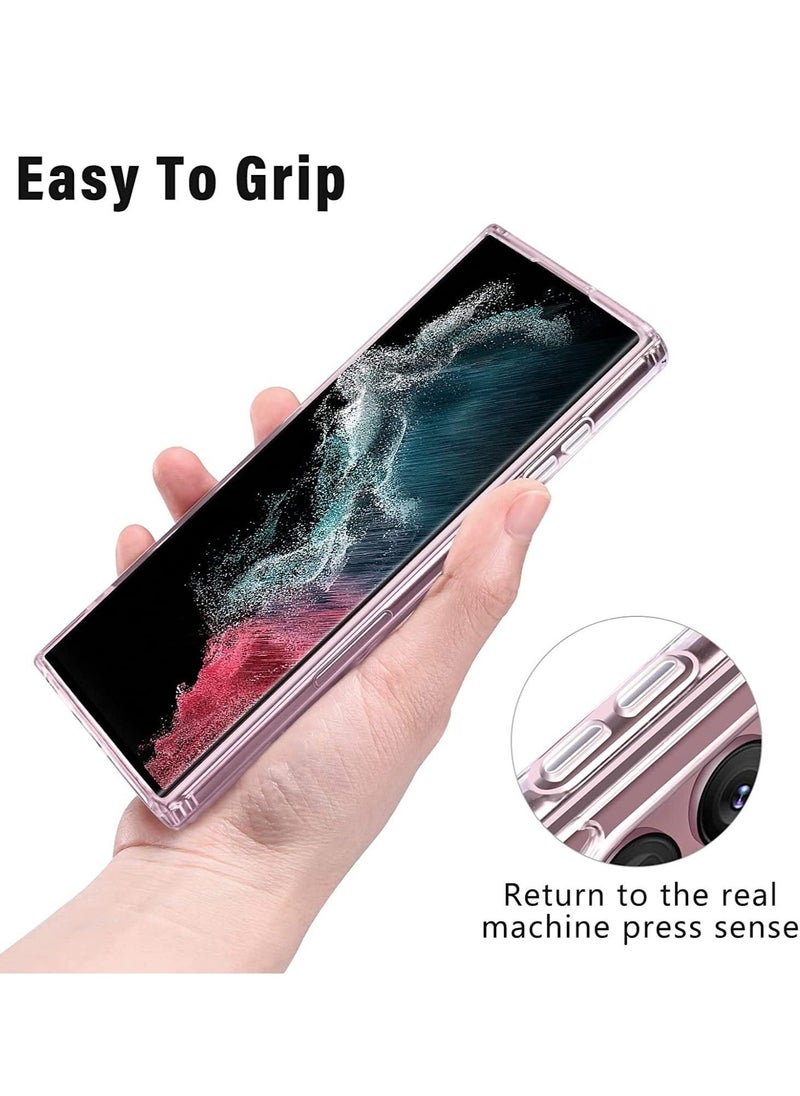 Raxoom Clear Case for Samsung Galaxy S22 Plus, Compatible with Mag-Safe Charging, Ultra Slim & Full Protective Shockproof Case Cover (Galaxy S22 Plus, Clear)  - Image 3