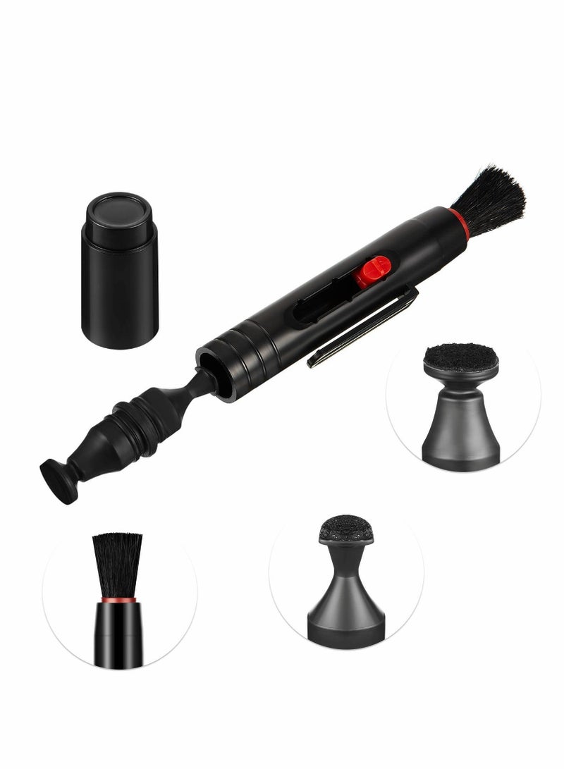 Excefore Multifunction Lens Cleaning Pen Brush, Lens Brush Camera Screen Cleaning Pen for Camera, SLR, Telescope, Magnifying Glass, Phone ,3 Pcs - Image 3