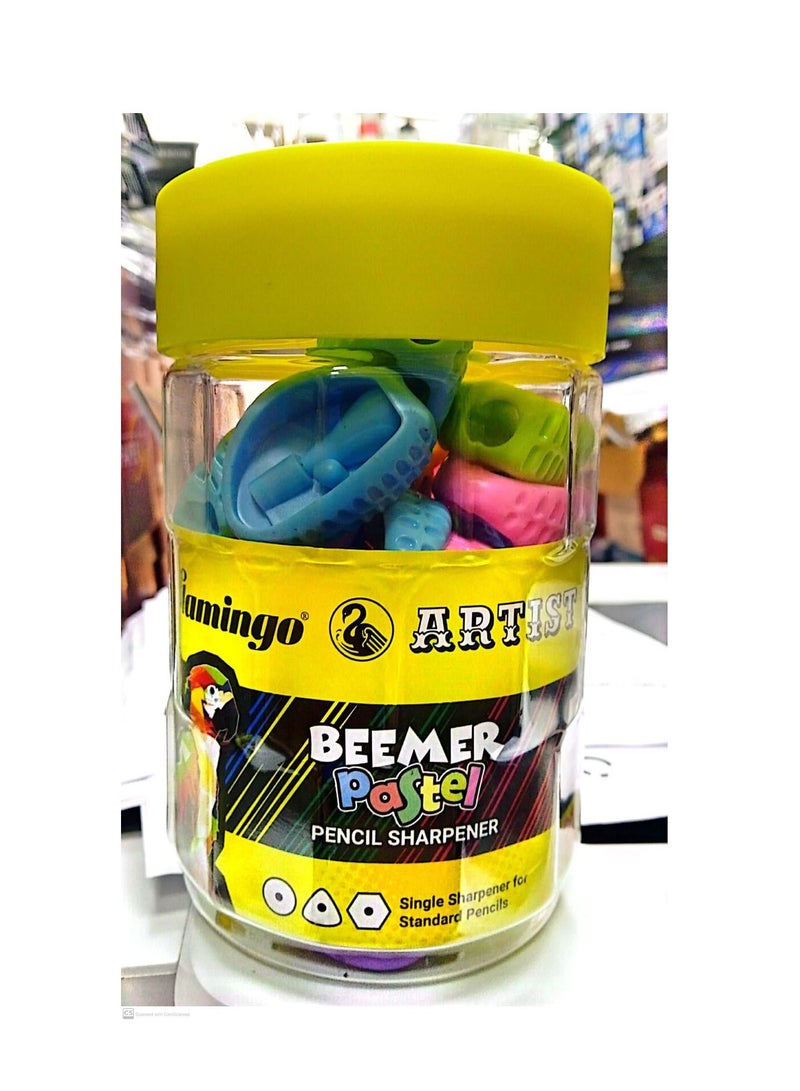 Flamingo Pencil Sharpners 32 Pieces - Image 2