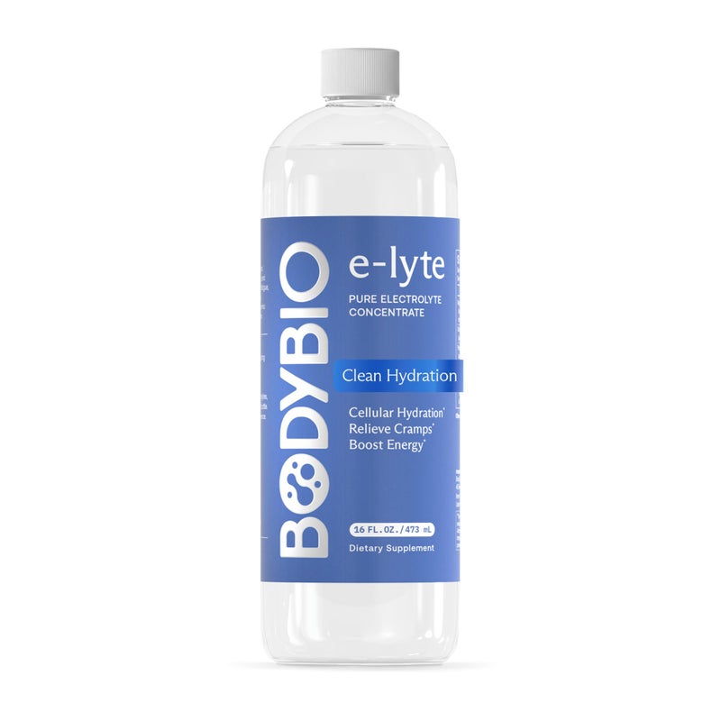BodyBio eLyte Liquid Electrolyte Concentrate for Clean Hydration Energy Cramp Relief No Sugar No Artificial Flavors No Fillers Keto Friendly 16 FL OZ - Image 2