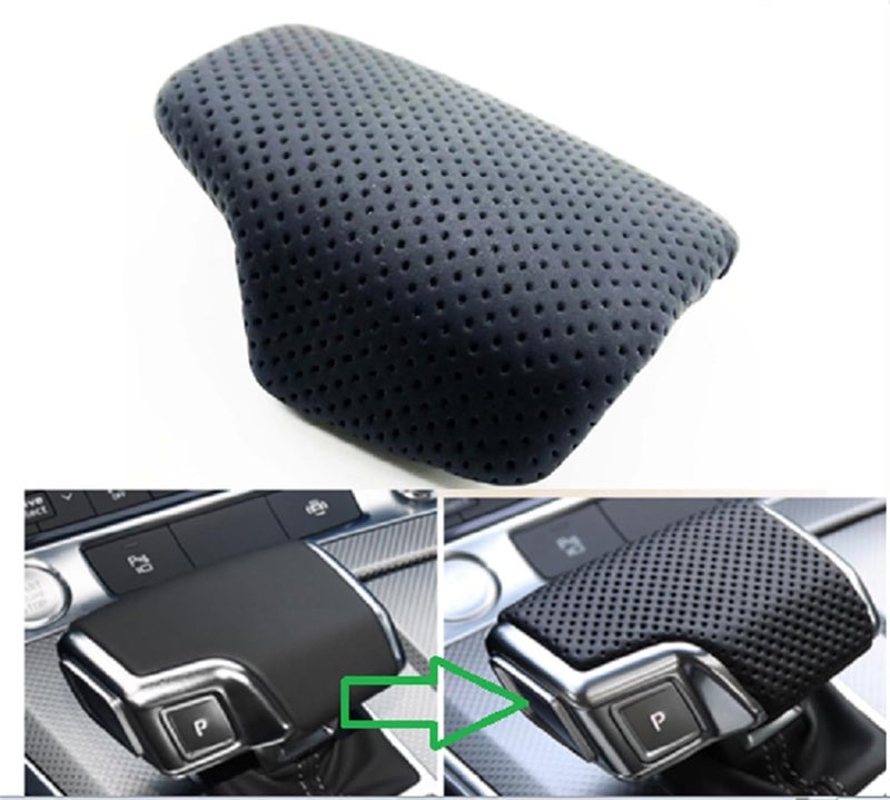 DEMULAX Leather Gear Shift Cover for Audi A6 C8 - Image 4