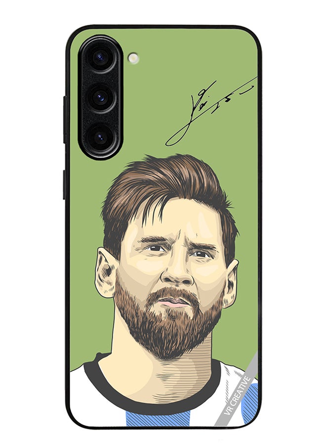 VR CREATIVE Protective Case Cover For Samsung Galaxy S24 Plus Lionel Messi, An Argentine Design Multicolour - Image 1
