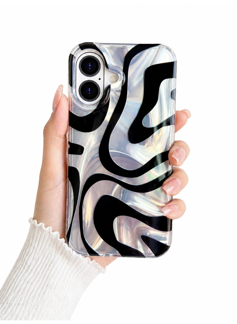إيكو سيستم جراب Ecosystem Premium Soft TPU لهاتف iPhone 16، مقاوم للصدمات، يوفر حماية كاملة، غطاء أنيق وجذاب، مناسب للنساء والفتيات والأطفال، لهاتف iPhone 16 (T2) - Image 1