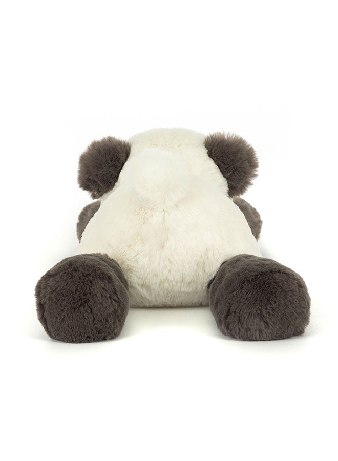 Jellycat دبدوب باندا سمودج - باندا ناعمة للغاية مستلقية بأطراف مرنة، حيوان محشو لطيف للأطفال، هدايا وزينة حضانة - Image 4