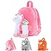 Lazada Unicorn Toddler Backpack Stuffed Unicorn Toys Kids Backpacks with Toy White 95 - Image 3