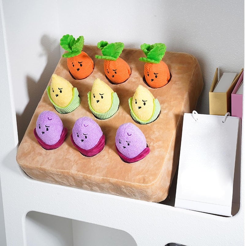 Carrot Garde Dog Toy - Calming Squeaky Carrot Feeding Toy, and Interactive Mental Stimulation, Fun and Anti-Boredom Accessory for an Enrichment - Image 2
