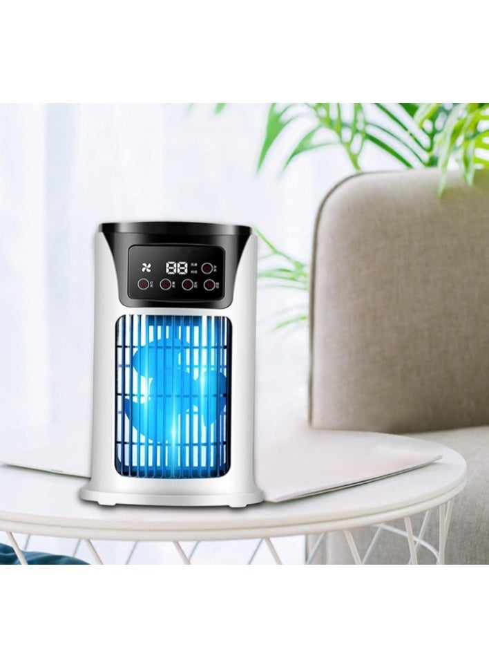 روئے مكيف هواء محمول بمنفذ USB، مروحة تكييف هواء للغرف والمكاتب والمنازل - Image 1