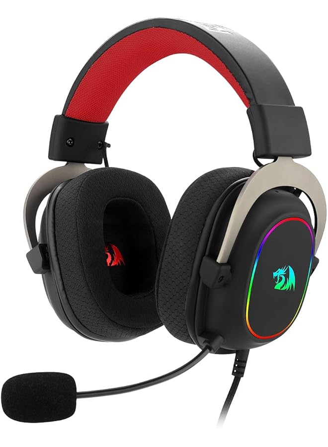 REDRAGON Zeus X Rgb Usb 7.1 Surround Sound Virtual Gaming Headset H510 Rgb Black - Image 1