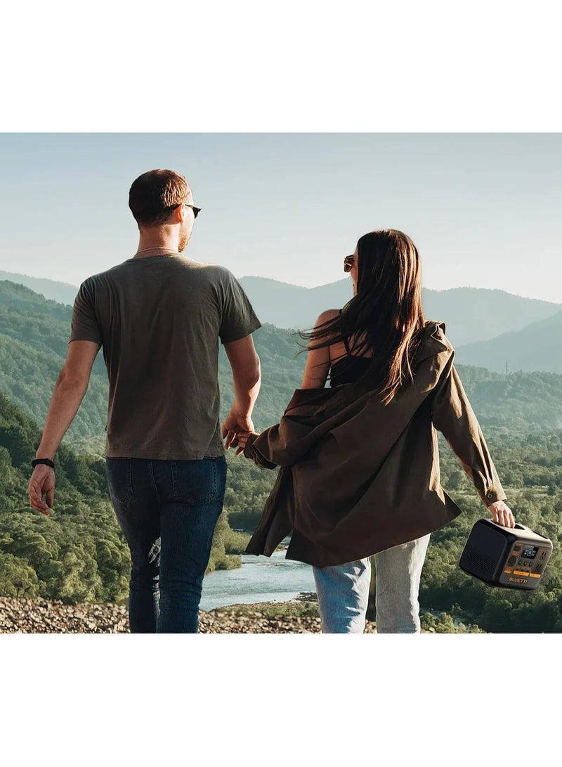 Bluetti محطة الطاقة المحمولة BLUETTI AC2P – 300 واط، 204 واط ساعة بطارية LiFePO₄ احتياطية مع شحن سريع، مولد شمسي للتخييم، في الهواء الطلق، والاستخدام الطارئ - Image 3