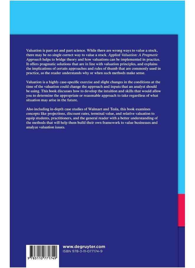Applied Valuation: A Pragmatic Approach
