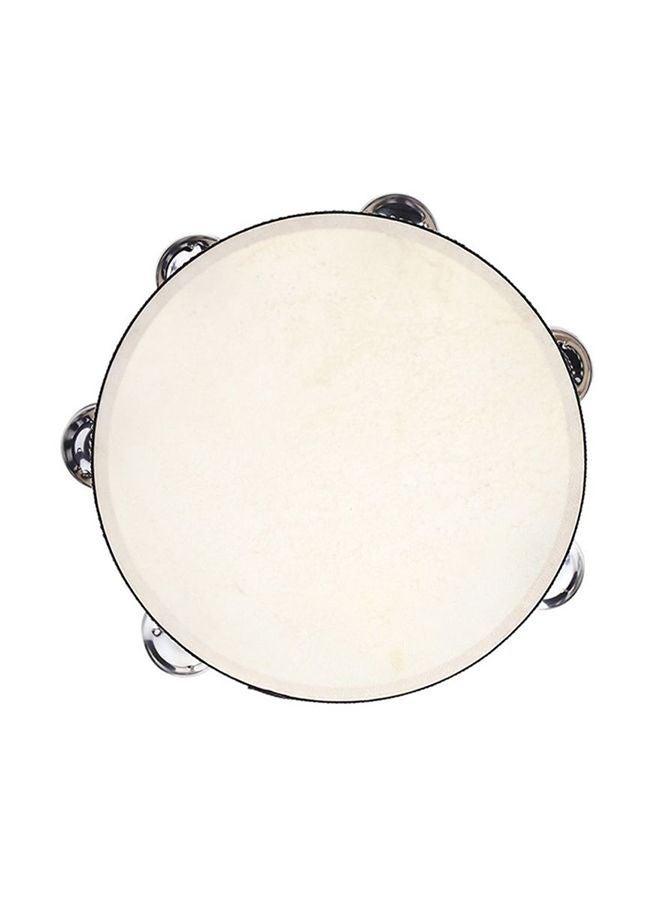 NIBEMINENT Double Row Tambourine Drum Bell - Image 1