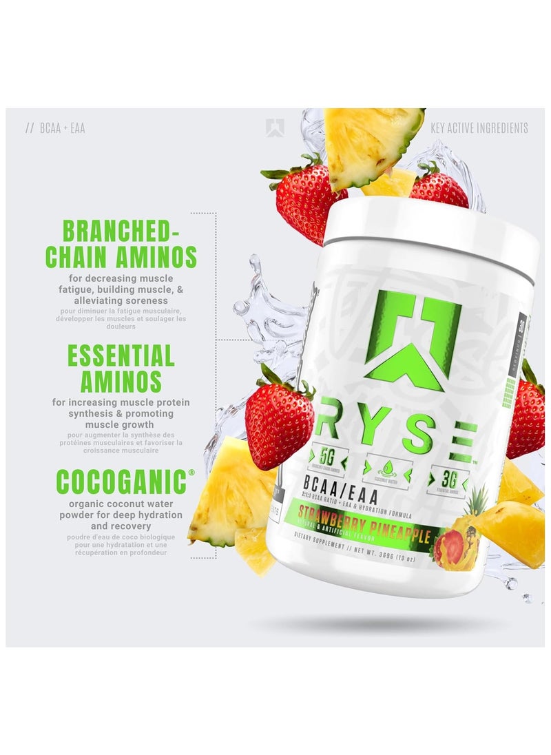 RYSE - Up Supplements Core Series Bcaa + Eaa Strawberry Pineapple 30 Servings - Image 1