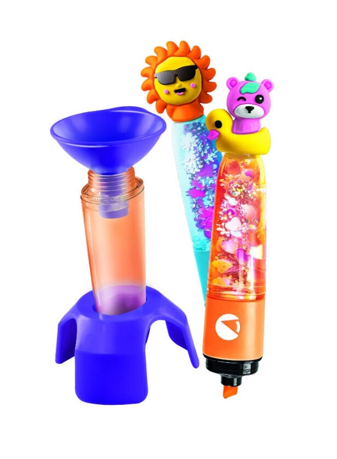 Clementoni Idea Create Your Highlighter - Crazy Summer | Do it Yourself | DIY Craft Kit | Educational & Learning | Creative Gift for Kids and Adults - Image 3