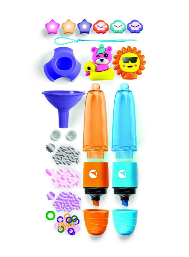 Clementoni Idea Create Your Highlighter - Crazy Summer | Do it Yourself | DIY Craft Kit | Educational & Learning | Creative Gift for Kids and Adults - Image 5