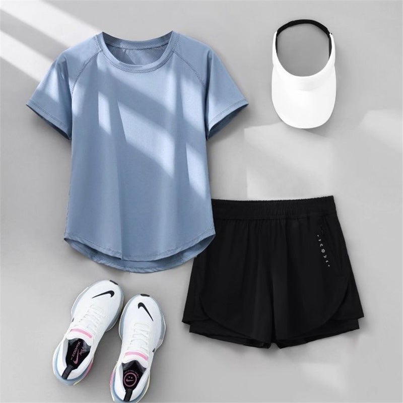 Women's Quick-Dry Running Yoga Tracksuit Set - Image 3