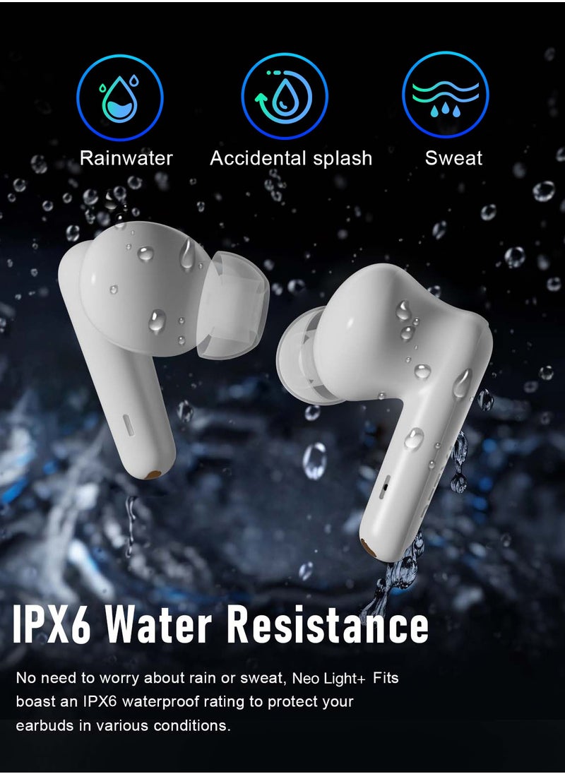 BETMI - True Wireless Earbuds - In-Ear Bluetooth5.4 Headphones, IPX5 Waterproof TWS With Dual Mic For Sport, Light-Weight Earphones For Android iOS/iPhone - White - pzsku/Z738A6ACD695F1CFE63DFZ/45/_/1728648249/83998d54-251f-4dce-8a29-6f3608bcce00