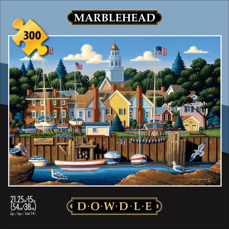 Buffalo Games - Eric Dowdle - Marblehead - Jigsaw Puzzle For Adults - Challenging Puzzle Perfect For Game Nights - Finished Size Is 21.25 X 15.00 - Image 2