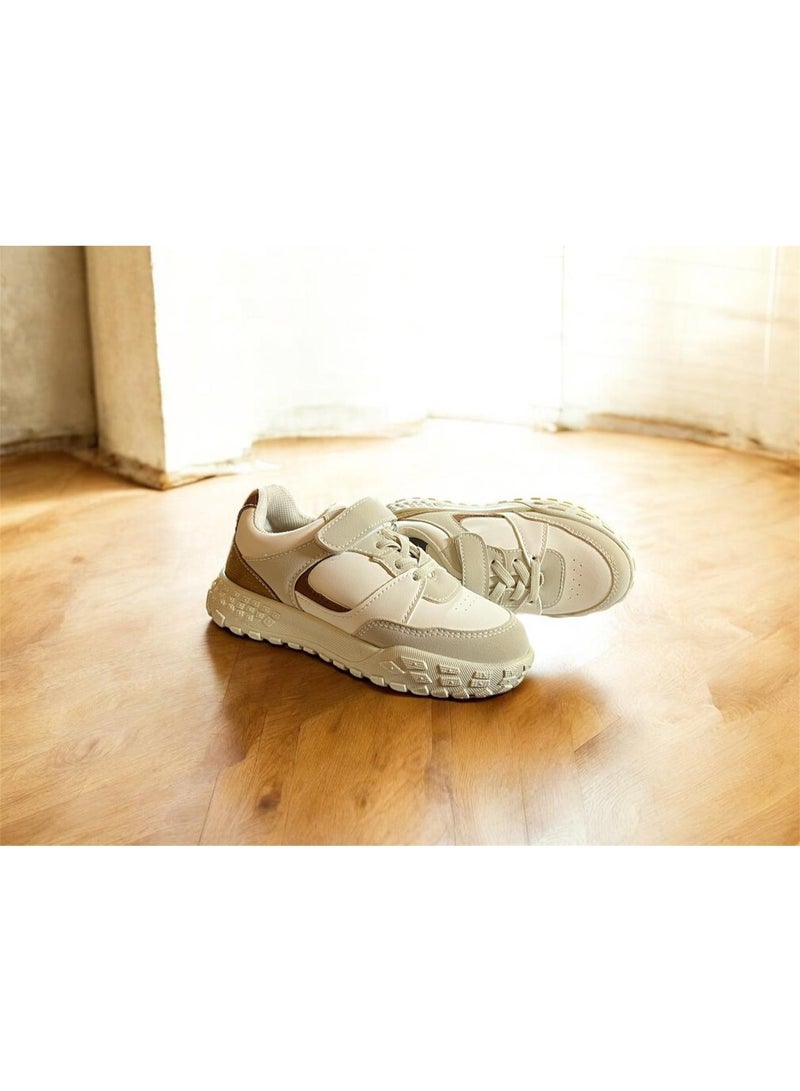 Kids Casual Sneakers with Velcro & Laces – Lightweight Comfortable Shoes - Image 4