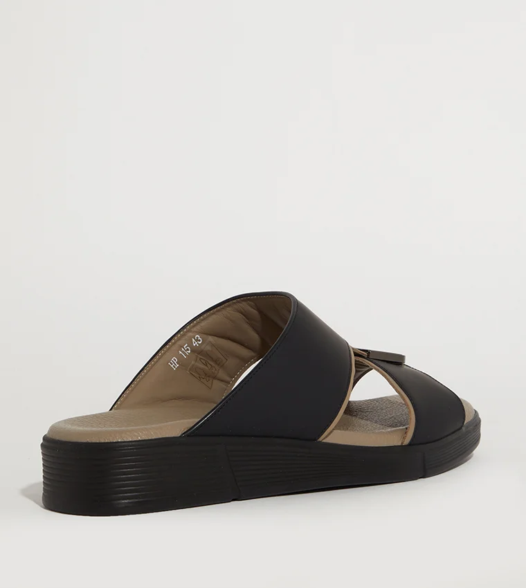 Hush Puppies  Hush Puppies Men's Black Sandals for Men | Best Price UAE