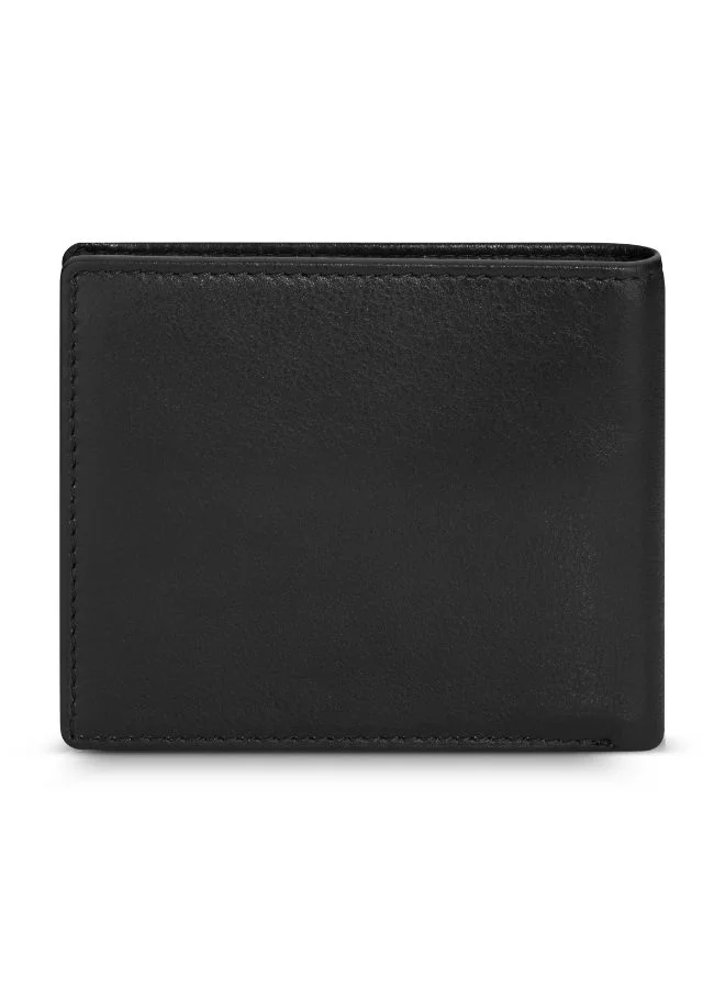 CERRUTI 1881 Black Leather Wallet for Men