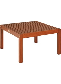 TRAMONTINA Since 1911,Made in Brazil- Terrazzo Fitt Square Coffee Table in Light Natural Finished Brazilian JatobÃ¡ Wood 64 X 64 X 38cm  - Image 1