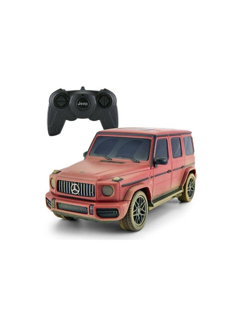 Rastar R/C 1:24 Mercedes-AMG G 63 Muddy Version Remote Control Car - Image 1