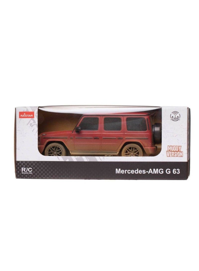 Rastar R/C 1:24 Mercedes-AMG G 63 Muddy Version Remote Control Car - Image 2