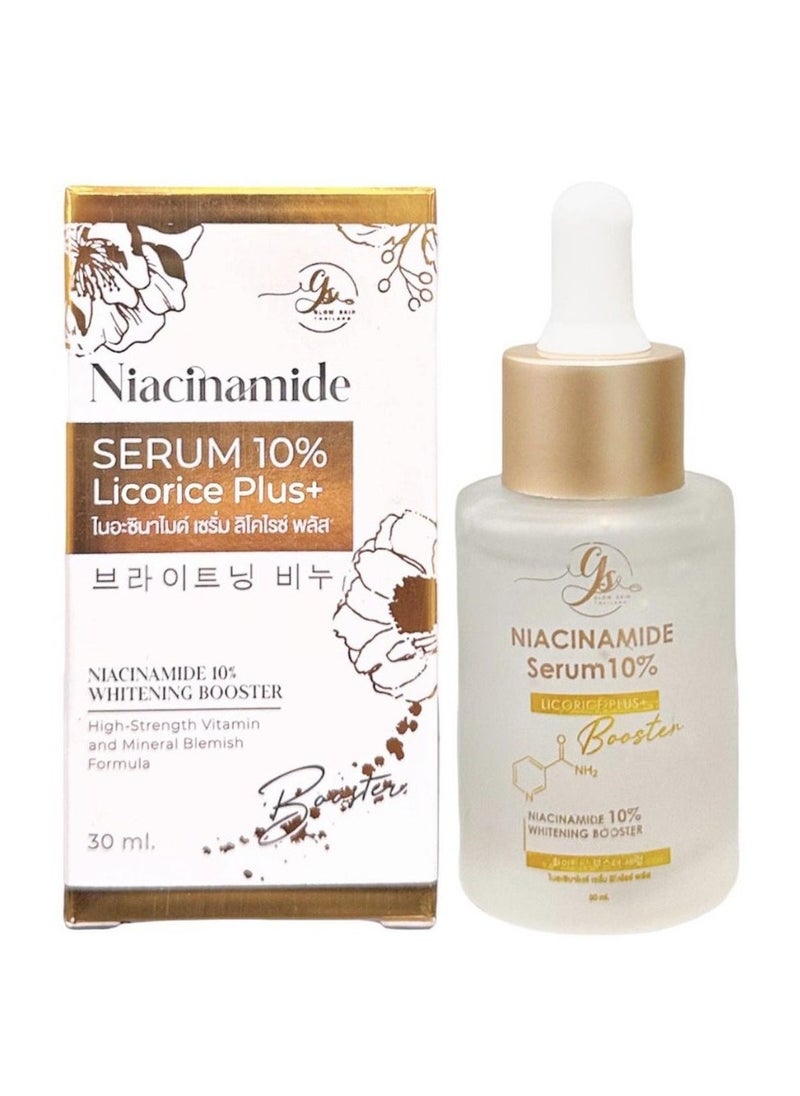 GS - Niacinamide Serum 10% plus Licorice Booster (Korean + Thai Formula) - Image 1