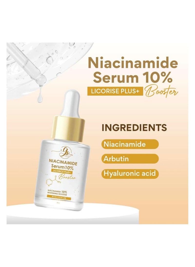 GS - Niacinamide Serum 10% plus Licorice Booster (Korean + Thai Formula) - Image 1