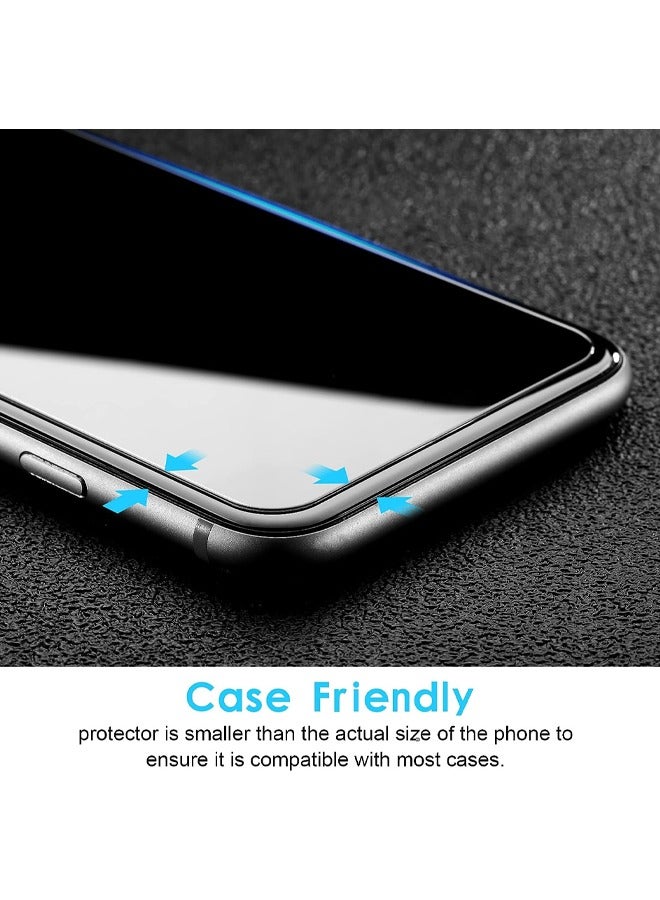 Pack Of 3 Screen Protector Designed For iPhone 14 Scratch Resistant 9H Hardness Tempered Glass Clear HD Clarity Edge to Edge Full Coverage Bubble Free Screen Protector For iPhone 14  - Image 3