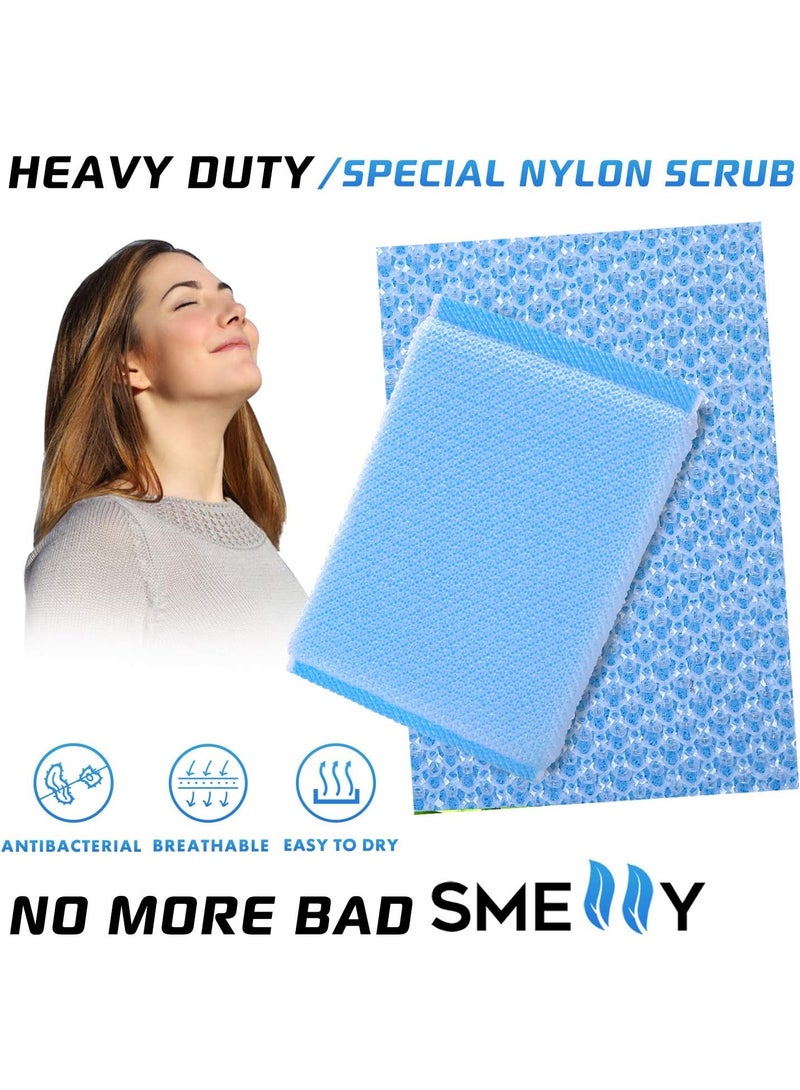 PANYEE Nylon Cleaning Scrub Pad 12 Pack,Long-Lasting and Reusable Dishwashing Sponge,All-Purpose Scouring Pads Sponge for Kitchen,Bathroom - Image 4