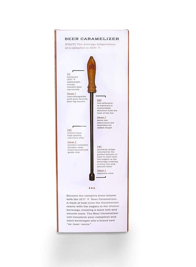 Casual Panache 1571F Campfire Beer Caramelizer Poking Tool (Standard Kit) Novelty Beer Accessories for Camping & Home Brewing - Perfect Beer Gifts for Men, Women, Boyfriends, Holidays, Parties, Bdays - Image 4