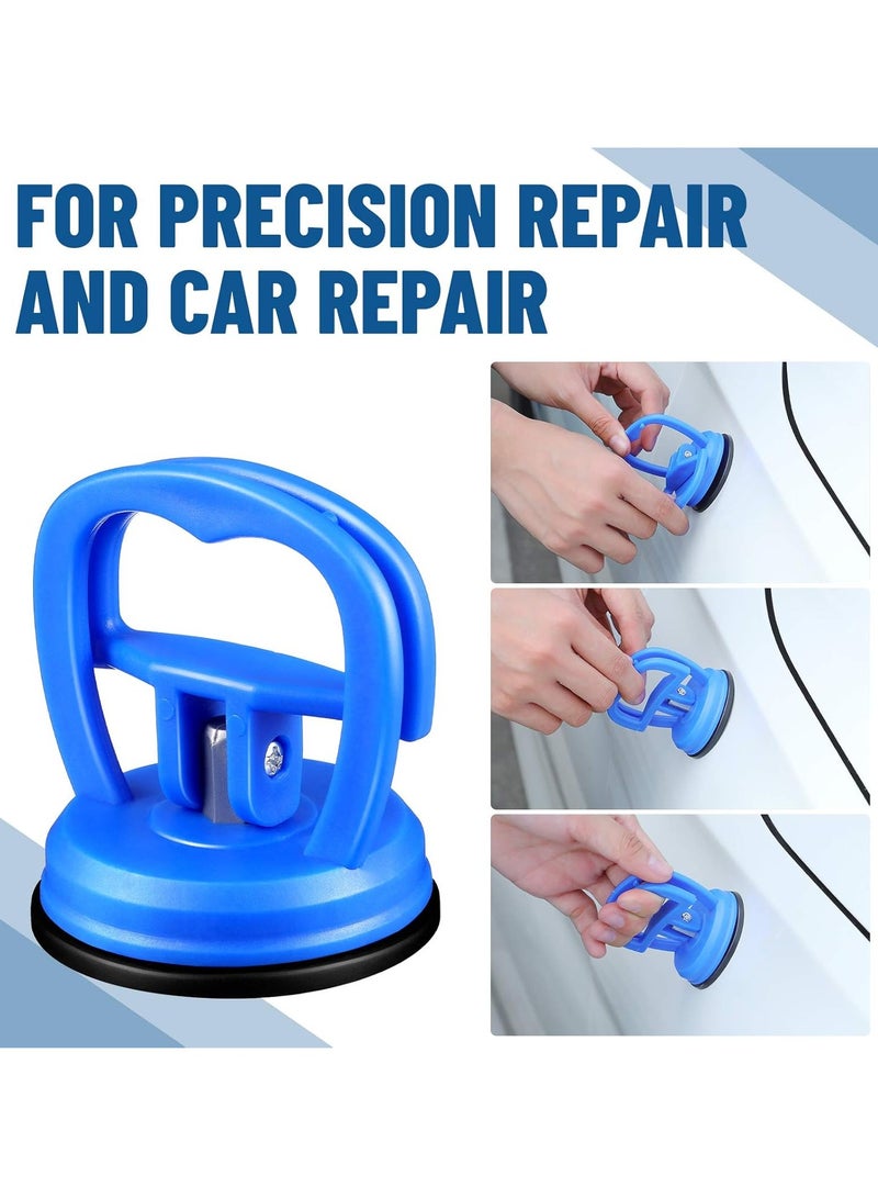 4 Pieces Suction Cup Dent Puller, Powerful Car Dent Repair Tool Kit, Automatic Dent Repair Tool for Glass Tile Mirror, Granite Lifting and Object Moving (Blue) - Image 4