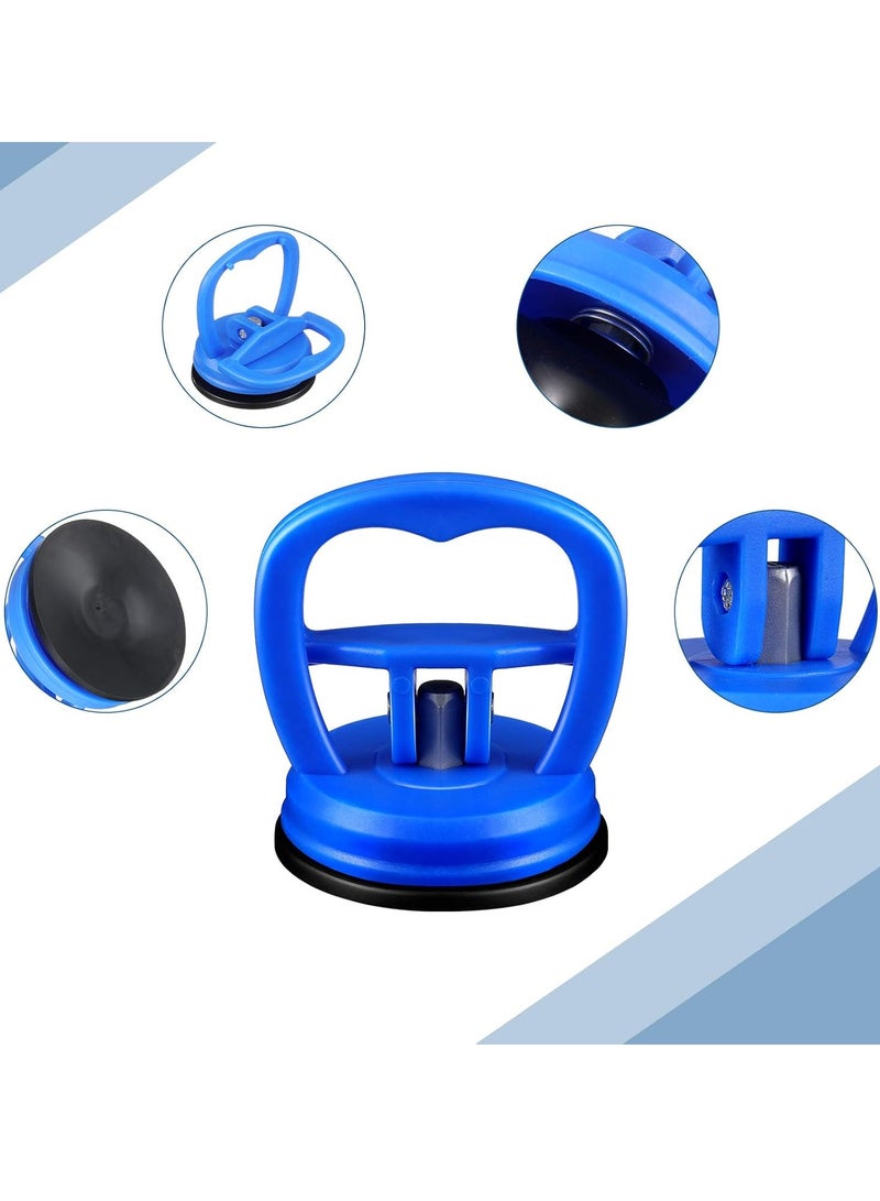 4 Pieces Suction Cup Dent Puller, Powerful Car Dent Repair Tool Kit, Automatic Dent Repair Tool for Glass Tile Mirror, Granite Lifting and Object Moving (Blue) - Image 5