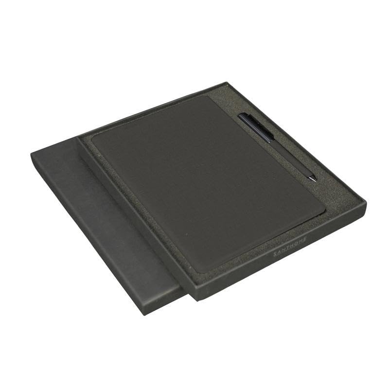 SANTHOME Premium Refillable A5 Notebook and Pen Gift Set - Image 1