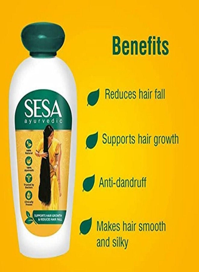 سيسا 2 قطعة زيت شعر أيورفيدا 7 أعشاب نادرة مع 5 زيوت مغذية لجميع أنواع الشعر 100 مل - Image 4