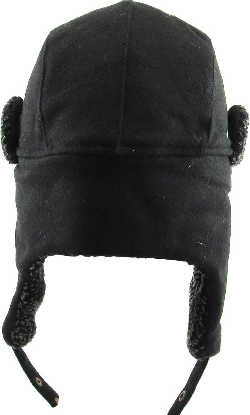 KBETHOS Wool Blend Aviator Trapper hat Trooper Ear Flaps Ushanka Eskimo Russian Warm Winter Cold… - Image 4