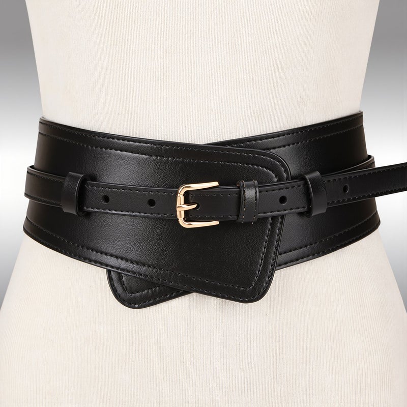 Non Binding Soft Wide Waist Belt No Press No Mark Left 41.3 Inch - Image 2