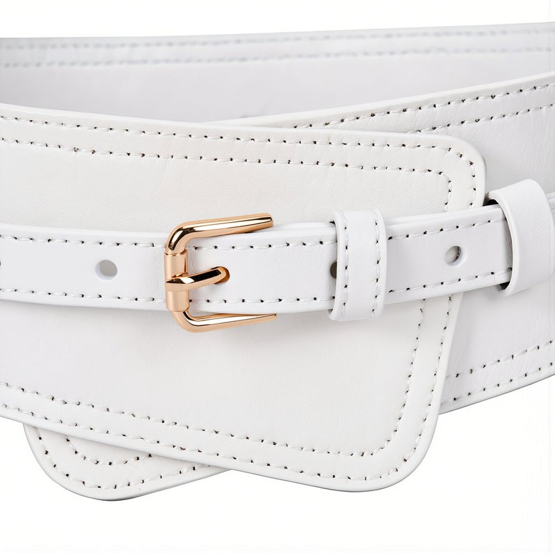 Non Binding Soft Wide Waist Belt No Press No Mark Left 41.3 Inch - Image 5