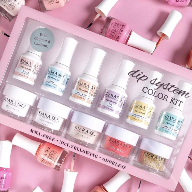 Kiara Sky Color Dip Powder Starter Kit | Full Size | with Recycling System - Image 2