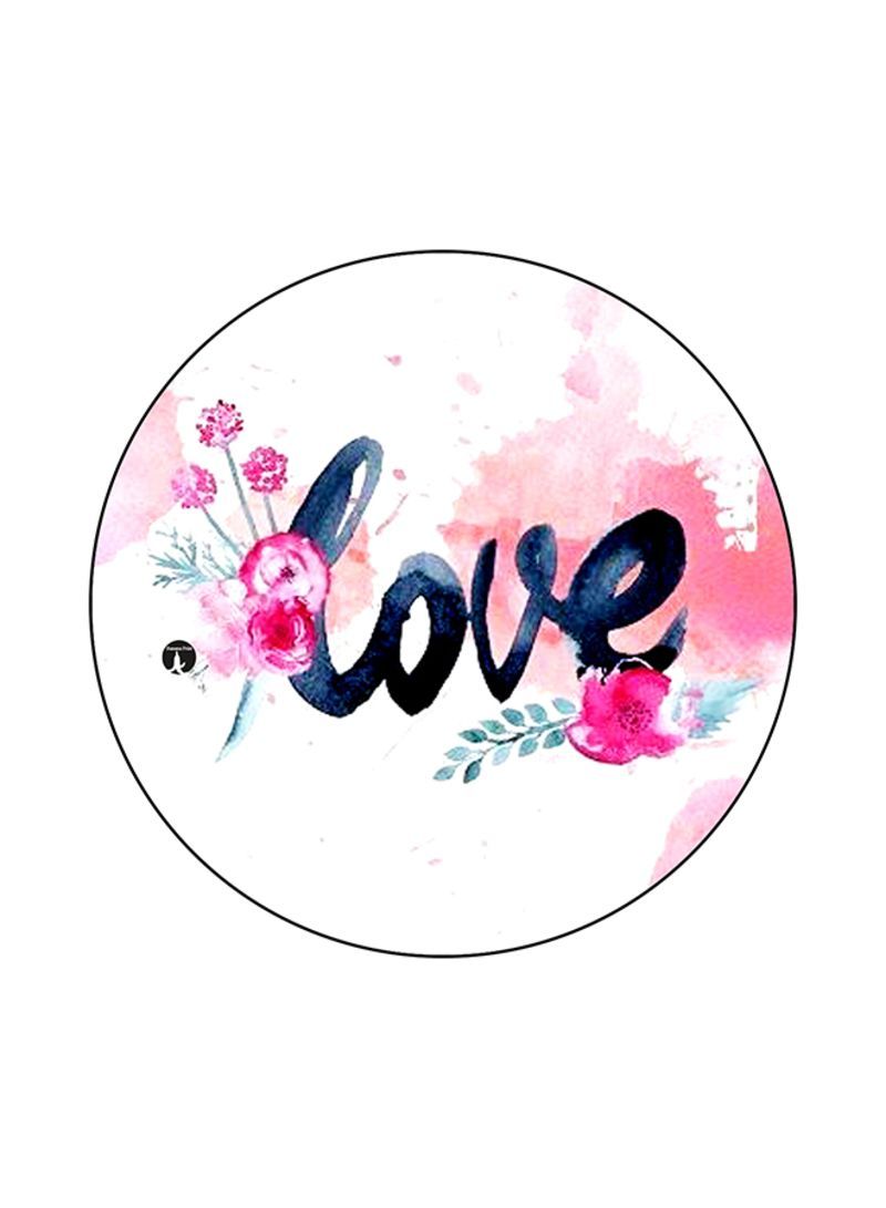 RKN English Phrases Printed Mouse Pad Multicolour